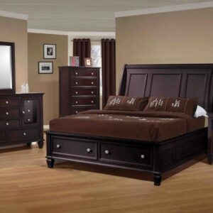 E KING 4PC SET (KE.BED,NS,DR,MR)